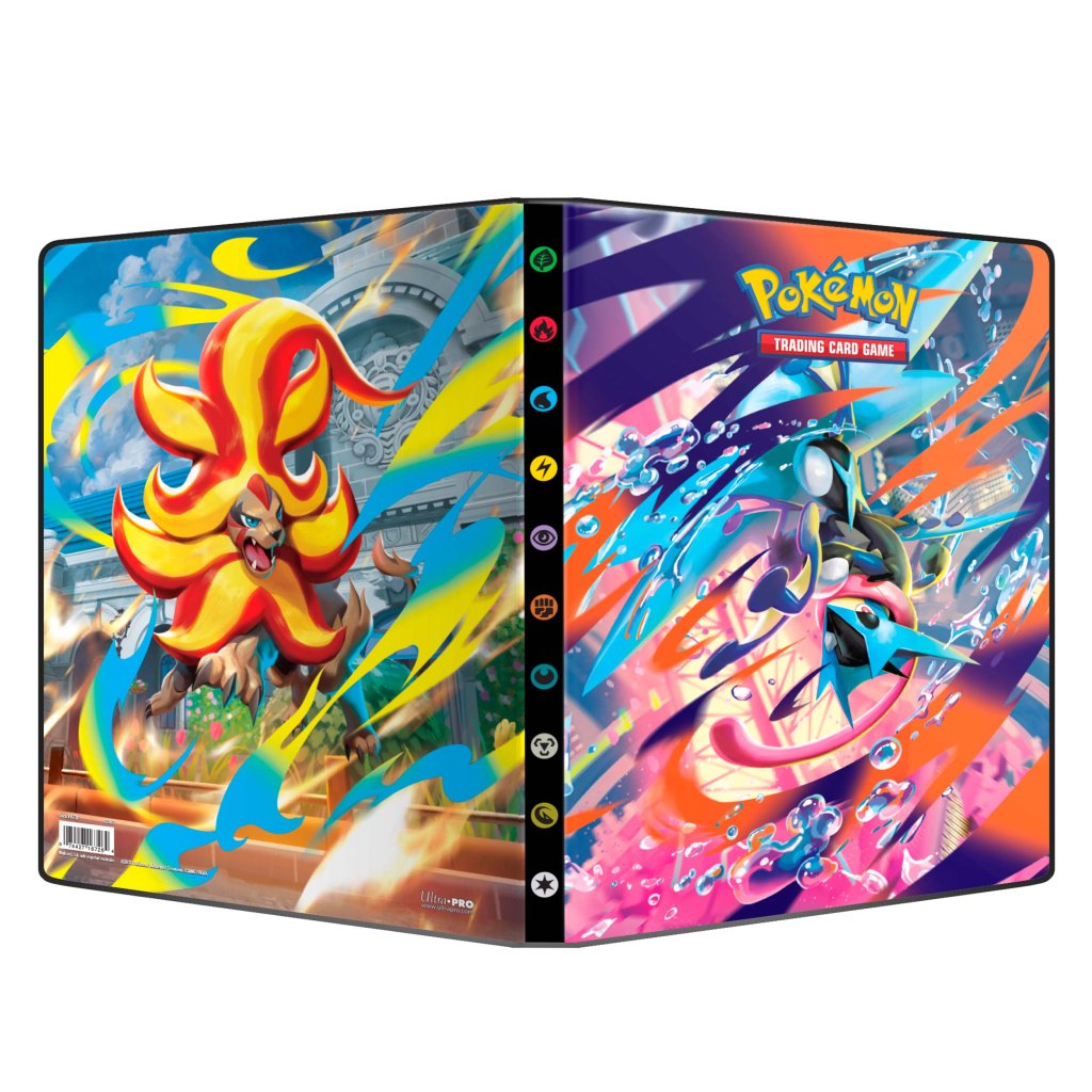 Ultra Pro -Pokémon TCG Mega Evolution Chaos Rising 9-Pocket Portfolio