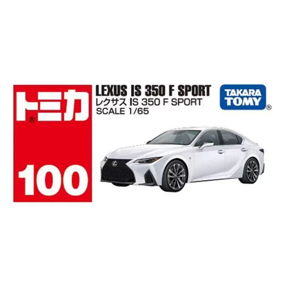 TOMICA (Regular) No.100 LEXUS IS 350 F SPORT
