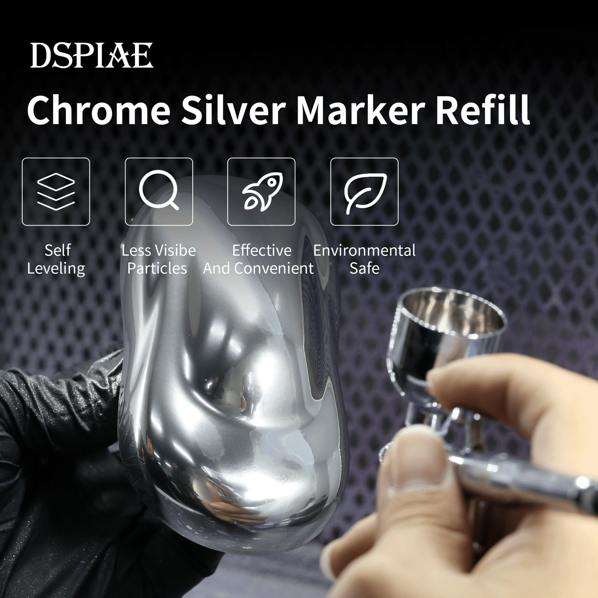 Super Silver Electroplating Replenishing Solution 10ml -(CR-10)