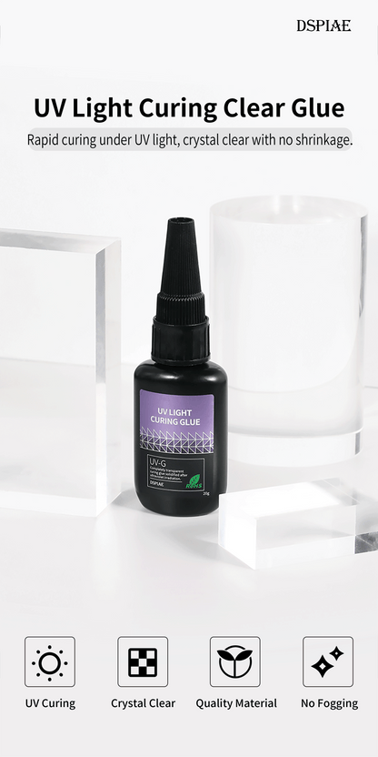 DSPIAE UV-G Series – Shadowless Glue & UV-GT Mini Ultraviolet Touch Light