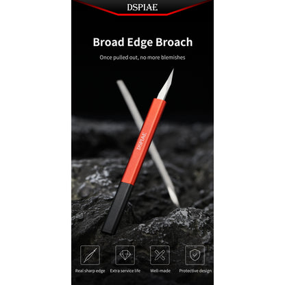 DSPIAE AT-TS Broad Edge Broach Tool System – Broach & Handle Options