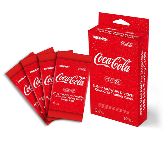 Kakawow 2026 Diverse Coca-Cola Trading Cards Hanger Pack