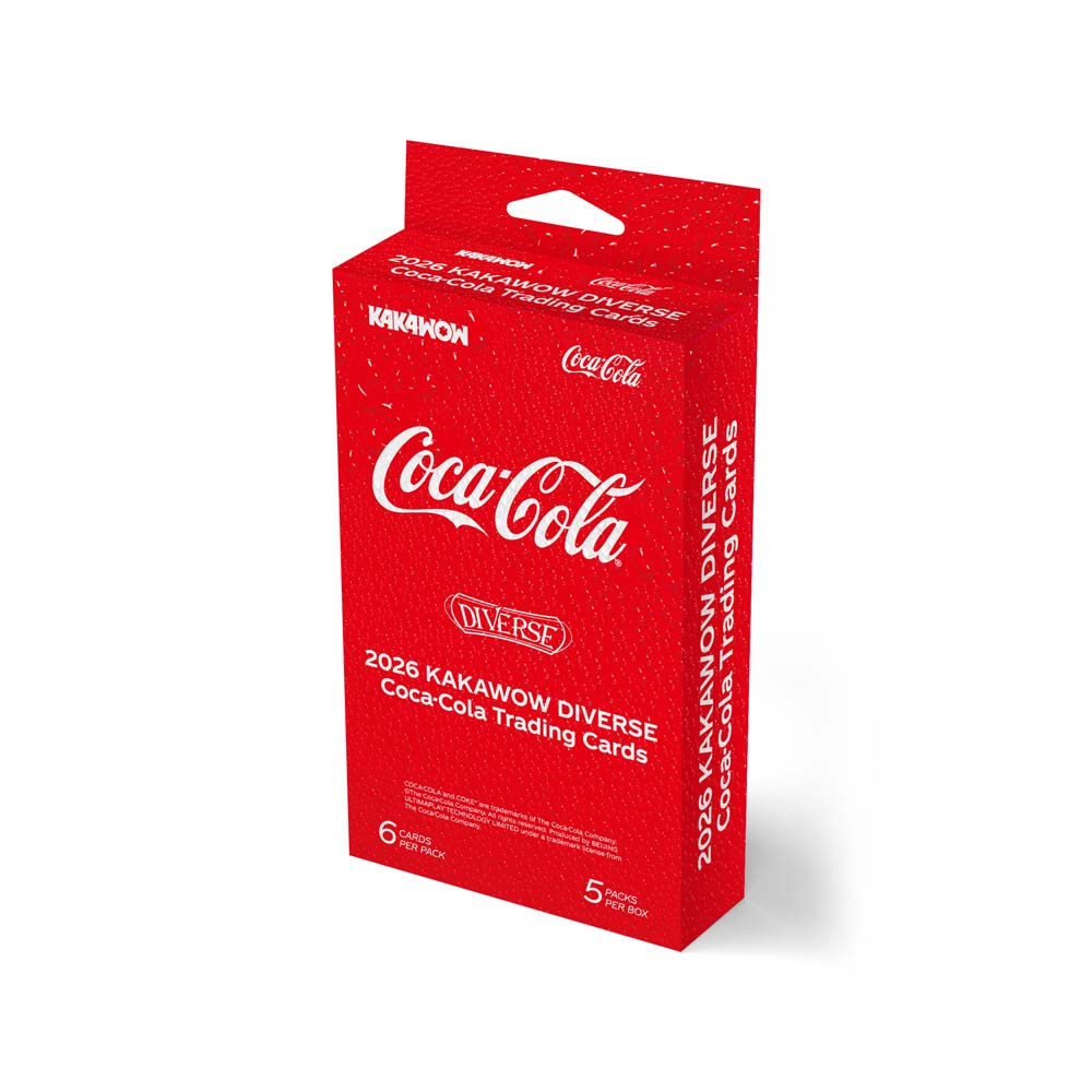 Kakawow 2026 Diverse Coca-Cola Trading Cards Hanger Pack