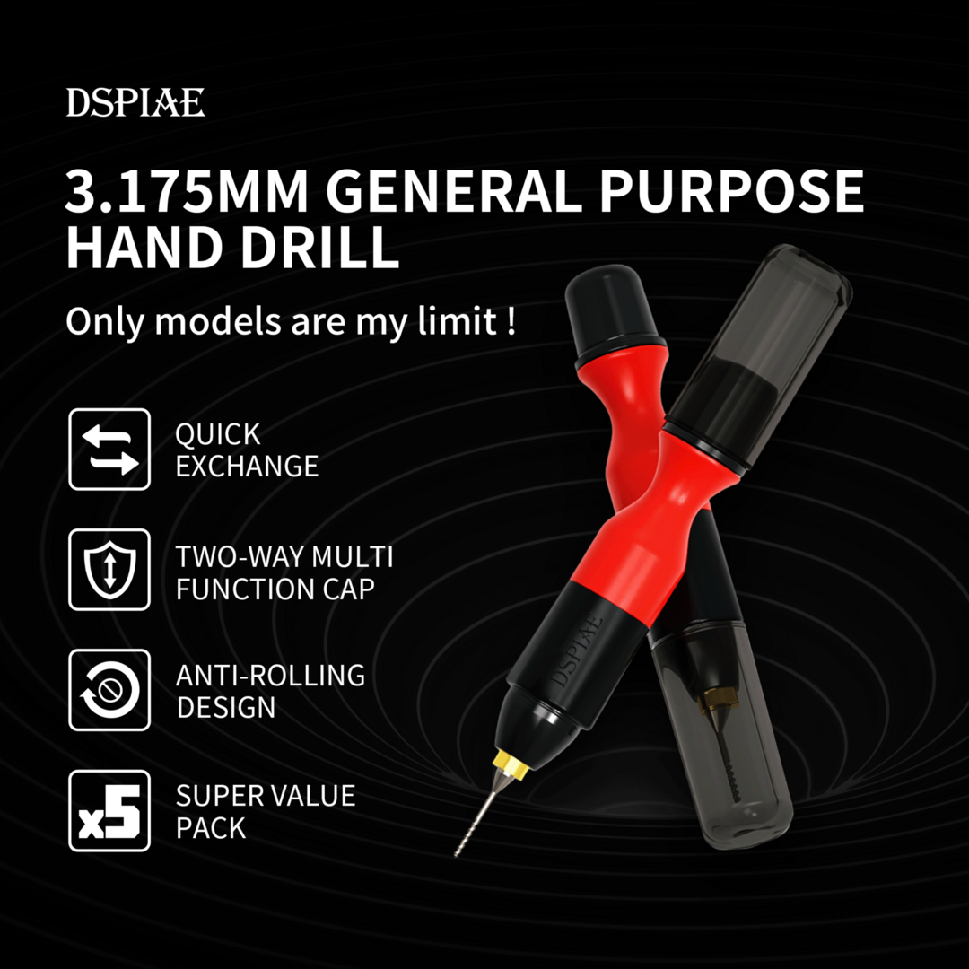  DSPIAE PT-HD 3.175mm General Purpose Hand Drill