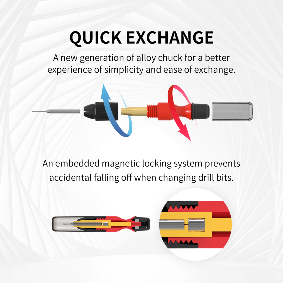  DSPIAE PT-HD 3.175mm General Purpose Hand Drill