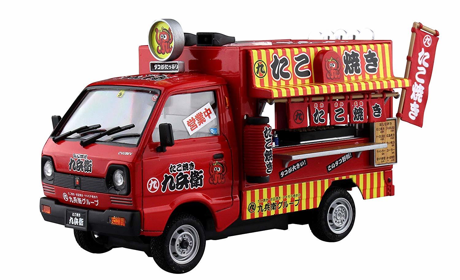 Takoyaki Hachirou 1:24 Scale Model Kit