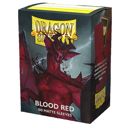 Dragon Shield: Sleeves – Matte – Blood Red