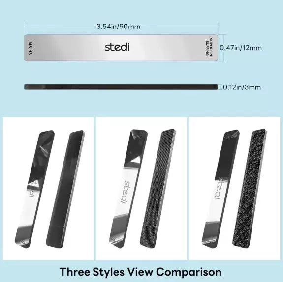 STEDI Low mesh short glass file#600-800 MS-46