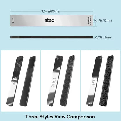 STEDI Low mesh short glass file#600-800 MS-46