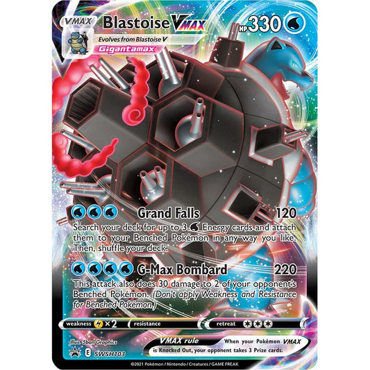 Blastoise VMAX (SWSH103/307) [SWSH Black Star Promos]