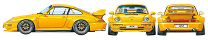 Tamiya 911 GT2 Road Version Club Sport