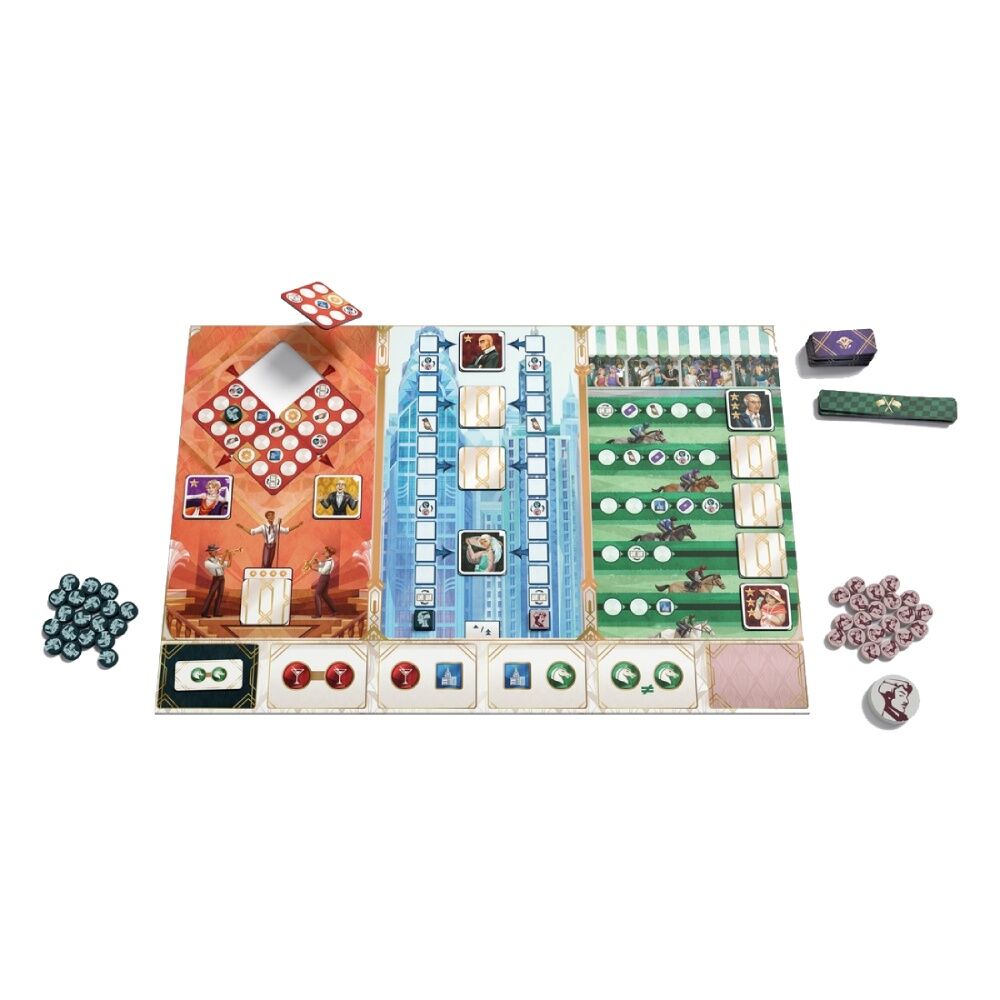 Gatsby Board Game – Strategic Two-Player Roaring Twenties Duel