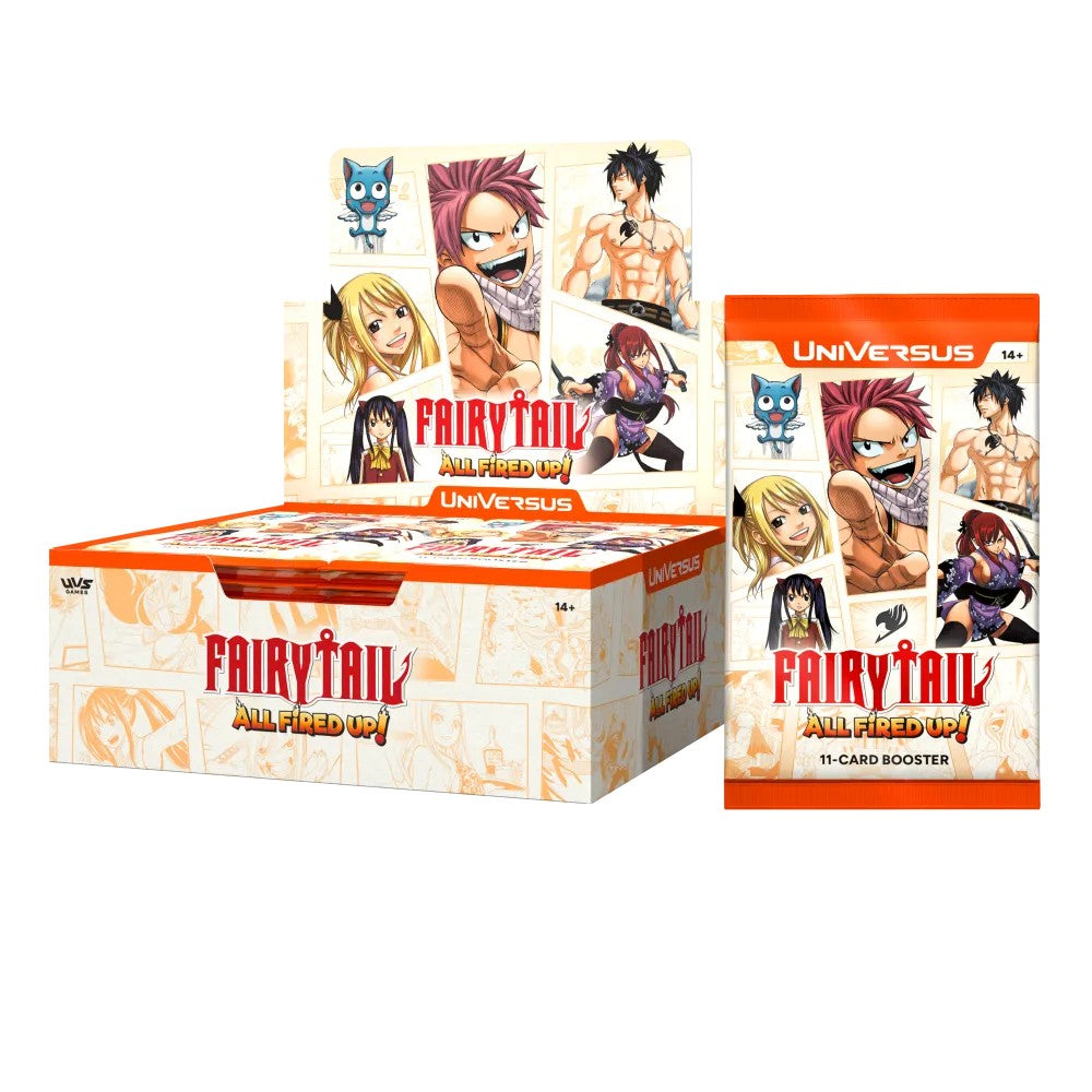 [Pre-Order] UniVersus: Booster Display – Fairy Tail: All Fired Up!