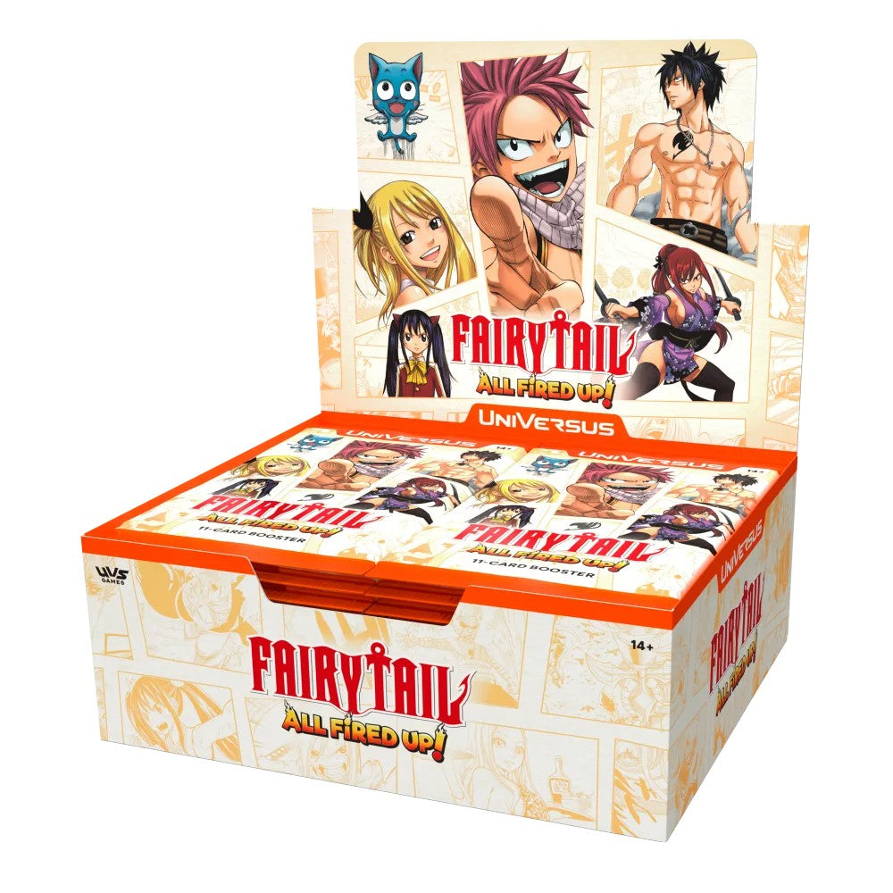[Pre-Order] UniVersus: Booster Display – Fairy Tail: All Fired Up!