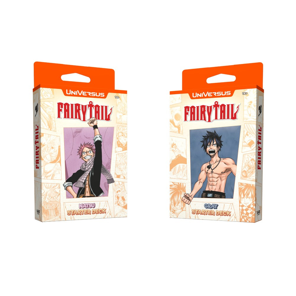 [Pre-Order] UniVersus: Starter Deck Display – Fairy Tail: All Fired Up!