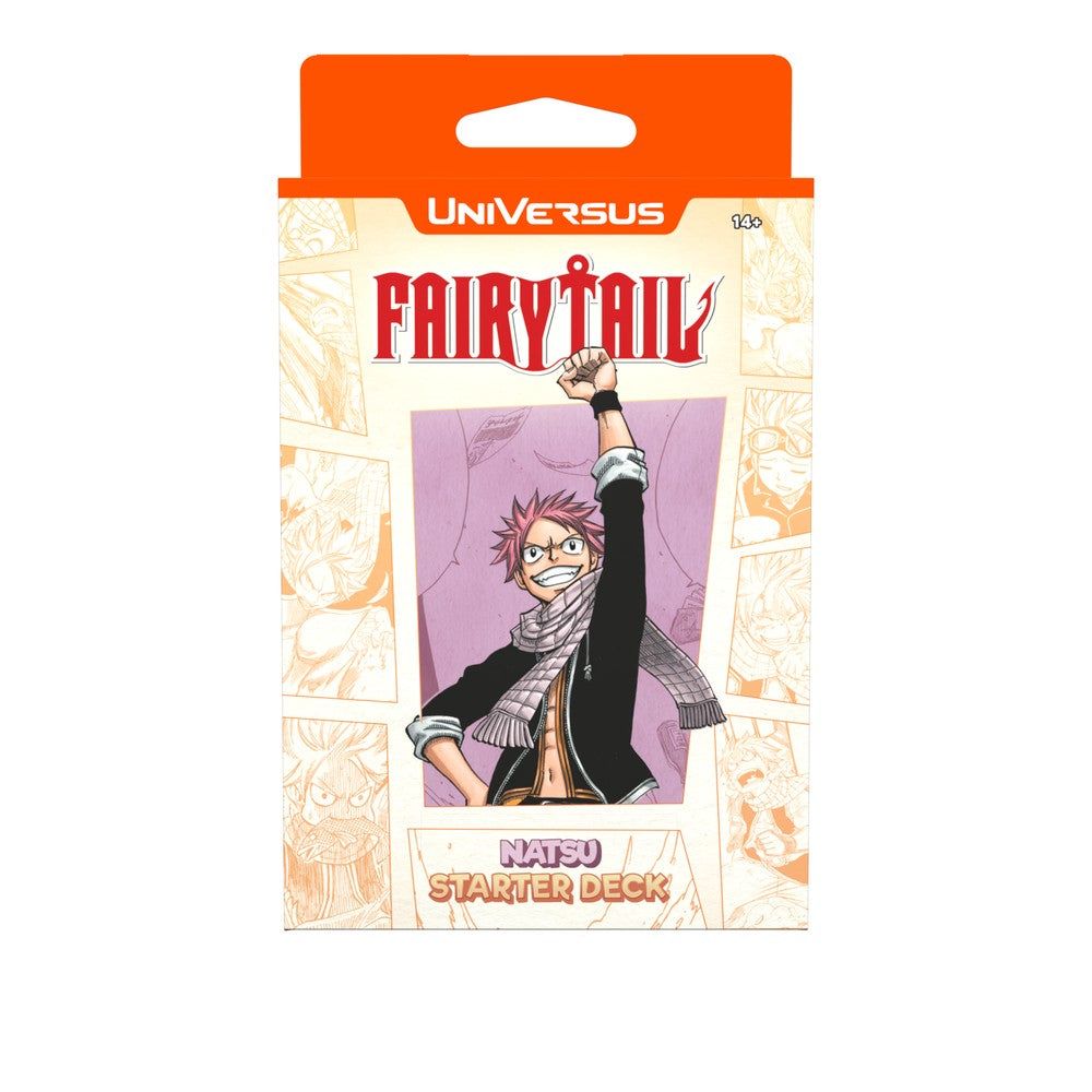 [Pre-Order] UniVersus: Starter Deck Display – Fairy Tail: All Fired Up!