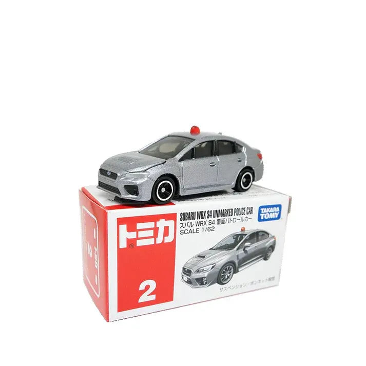 TOMICA (Regular) No.2 Subaru WRX S4 Unmarked Police Car
