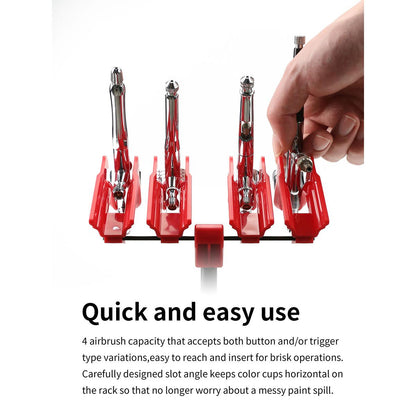 DSPIAE PT-AR Modular Airbrush Rack System – Adjustable Airbrush Holder Stand (Multiple Variants)