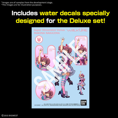 HG 1/100 VF-31C SIEGFRIED (MIRAGE FARINA JENIUS USE) Deluxe Set