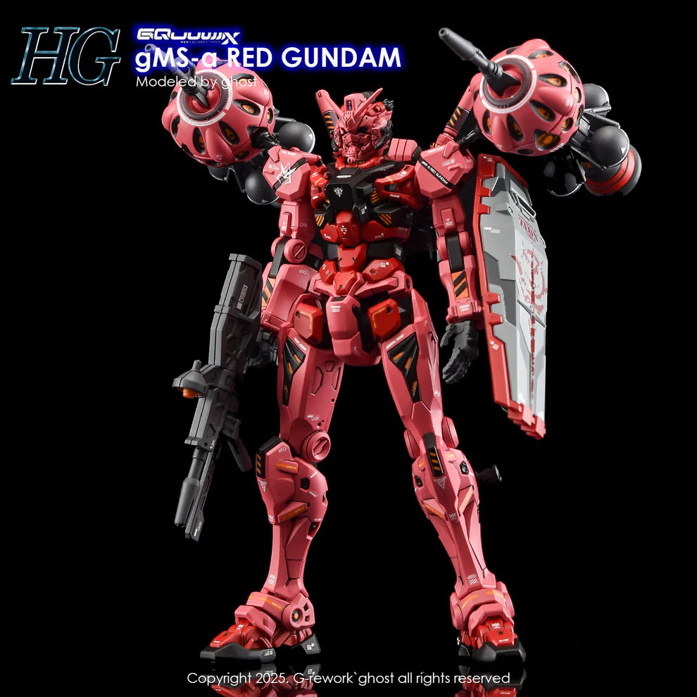 [HG] [GQX] RED GUNDAM