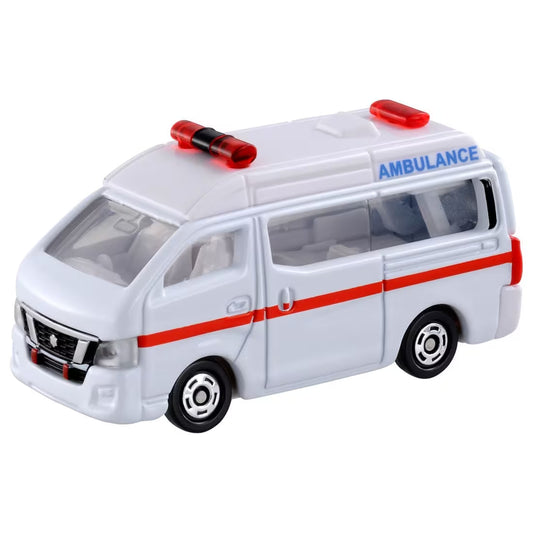 TOMICA No.18 Nissan NV350 Caravan Ambulance
