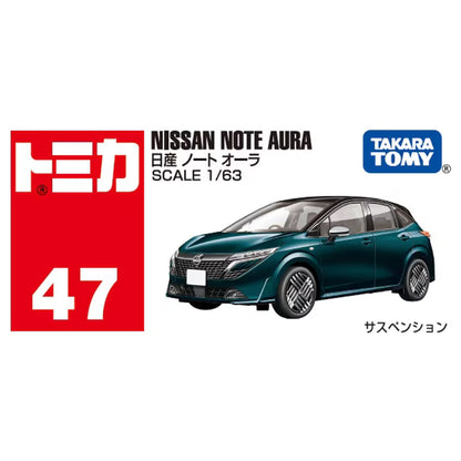 TOMICA Regular No.47 Nissan Note Aura