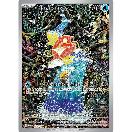 Pokémon TCG Magikarp Scarlet & Violet - Paldea Evolved 203/193 Holo Illustration