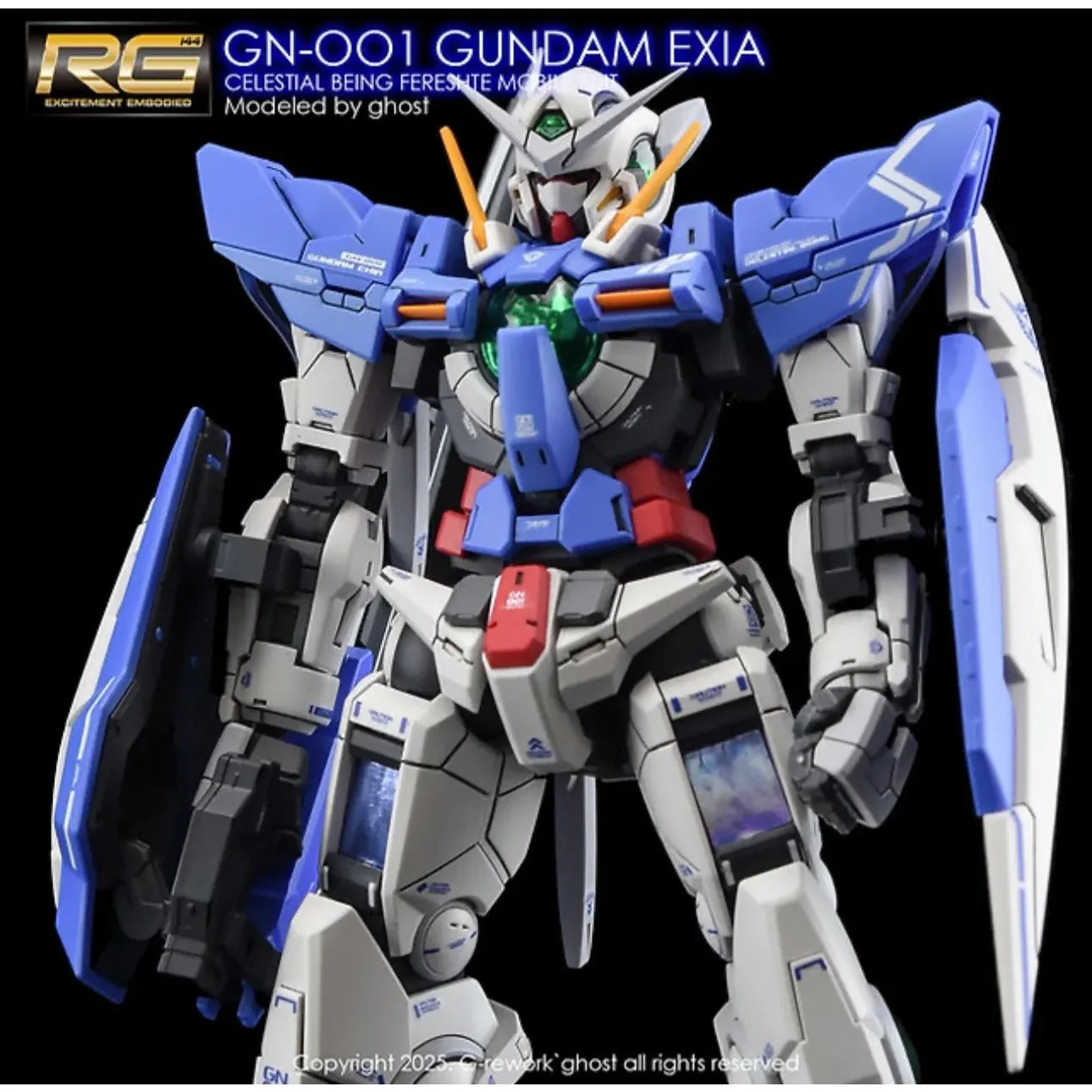 G-rework CUSTOM DECAL [RG] GUNDAM EXIA