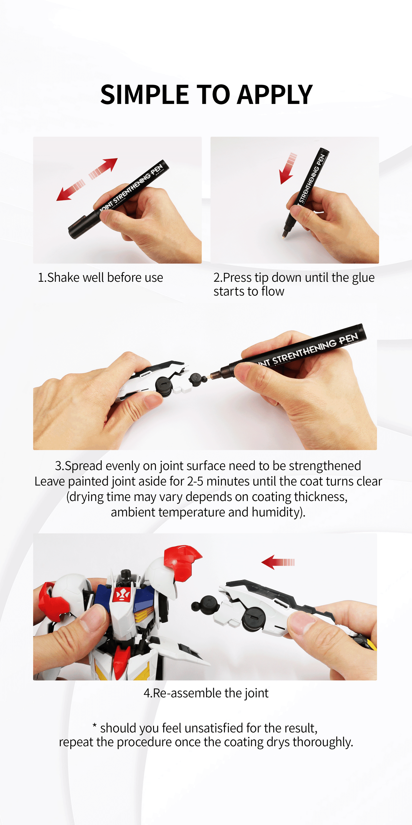DSPIAEBP-SP Model Joint Reinforcement Pen