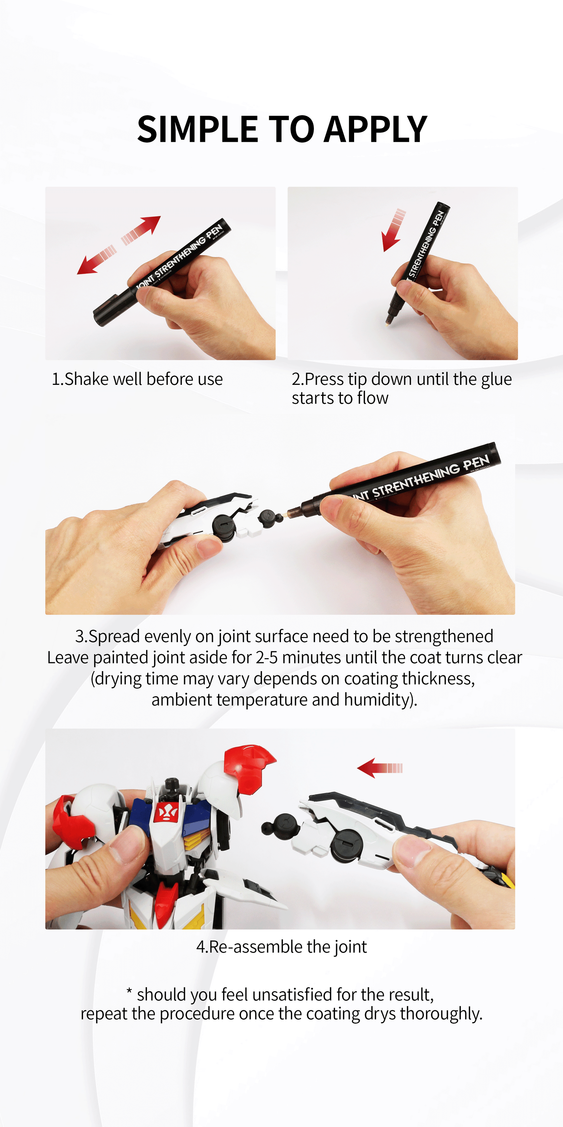 DSPIAEBP-SP Model Joint Reinforcement Pen