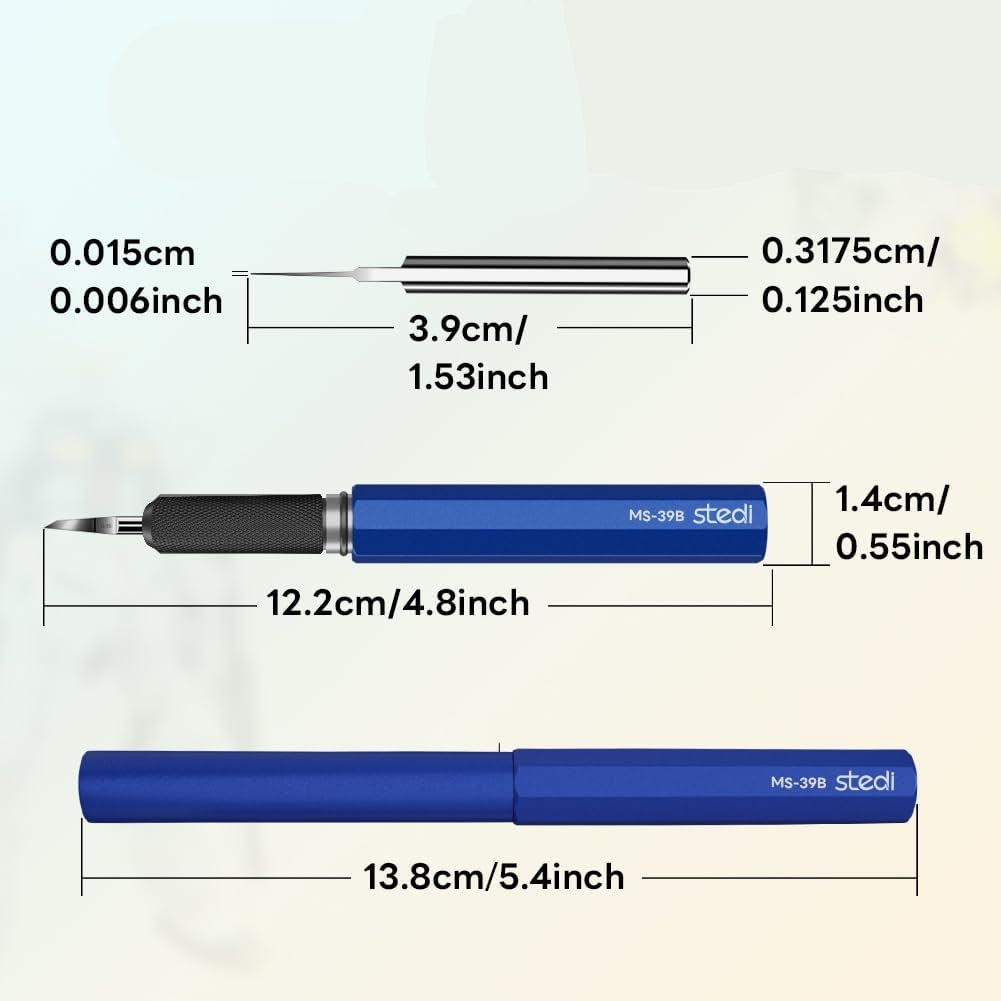 STEDI Engraving Needle Set - Blue Edition (with 1 Needle)