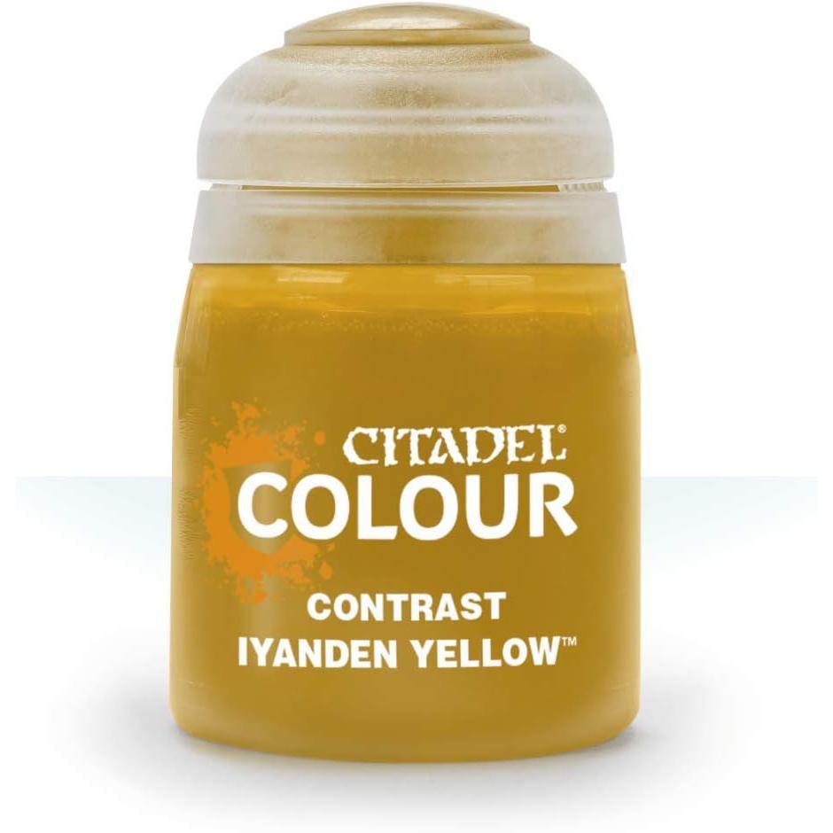 Warhammer Citadel Colour Iyanden Yellow Contrast Paint (18ml)