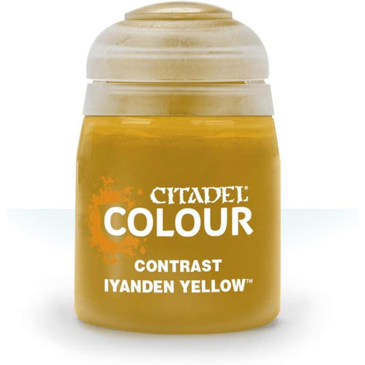 Warhammer Citadel Colour Iyanden Yellow Contrast Paint (18ml)