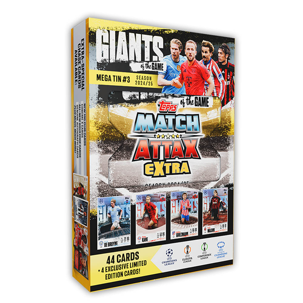 MATCH ATTAX UEFA Champions League 2024/2025 Edition Mega Tin