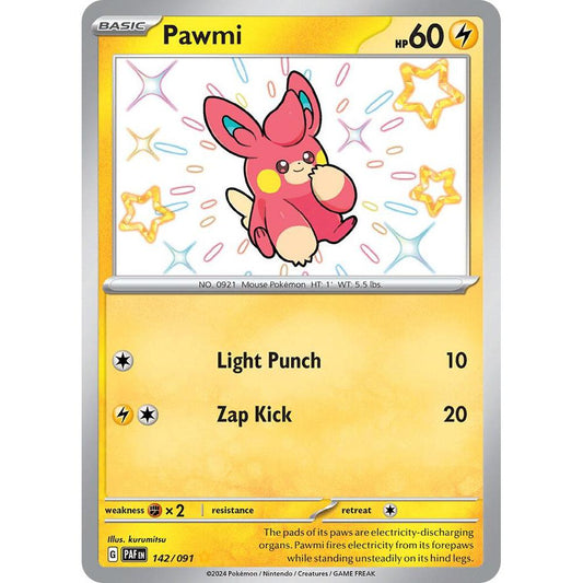 Pawmi - 142/091 - SV3: Paldean Fates (PAF)