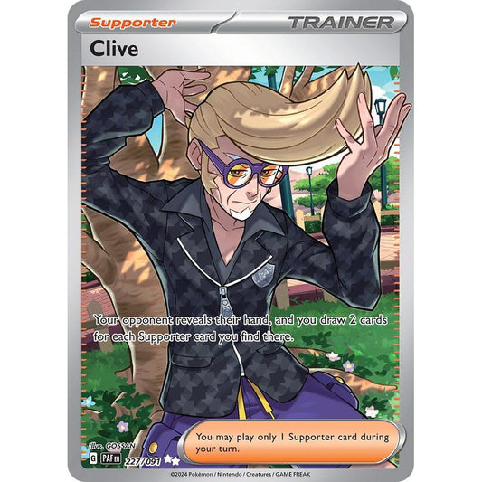 Clive - 227/091 - SV3: Paldean Fates (PAF)