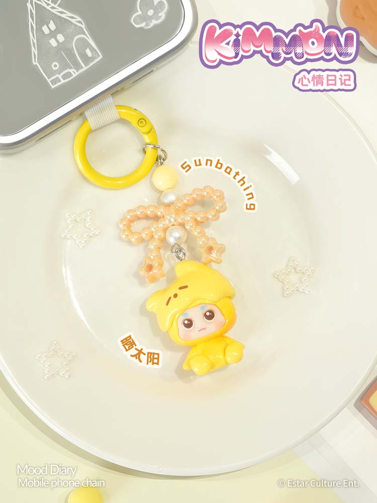 Kimmon: Moody Diary Beaded Charm Strap (Assorted)