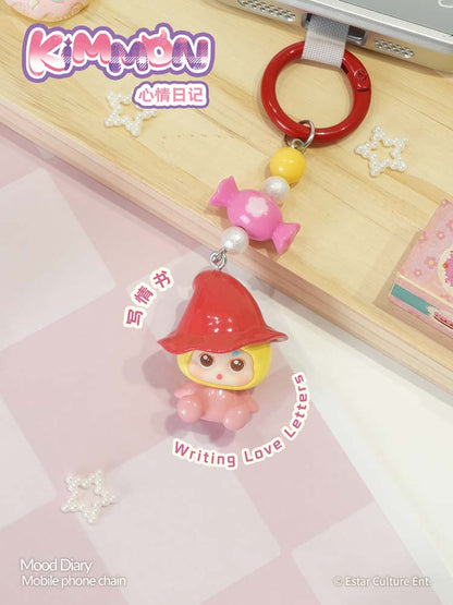 Kimmon: Moody Diary Beaded Charm Strap (Assorted)