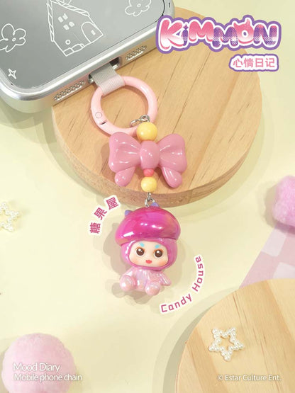 Kimmon: Moody Diary Beaded Charm Strap (Assorted)