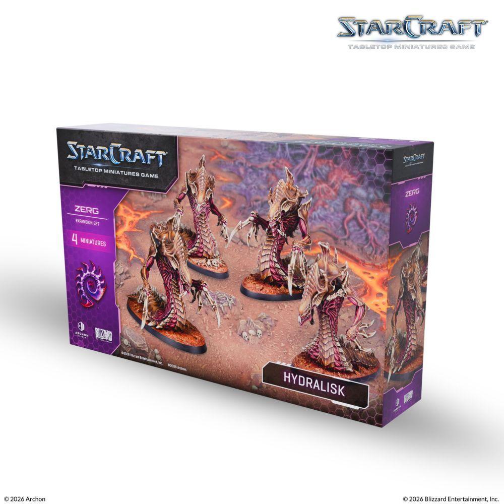[PRE-ORDER] StarCraft Miniatures Game – Zerg Hydralisk Expansion Set