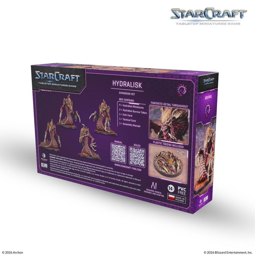 [PRE-ORDER] StarCraft Miniatures Game – Zerg Hydralisk Expansion Set