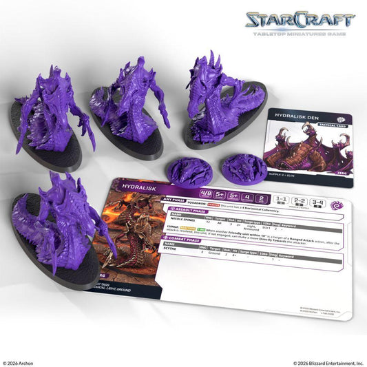 [PRE-ORDER] StarCraft Miniatures Game – Zerg Hydralisk Expansion Set