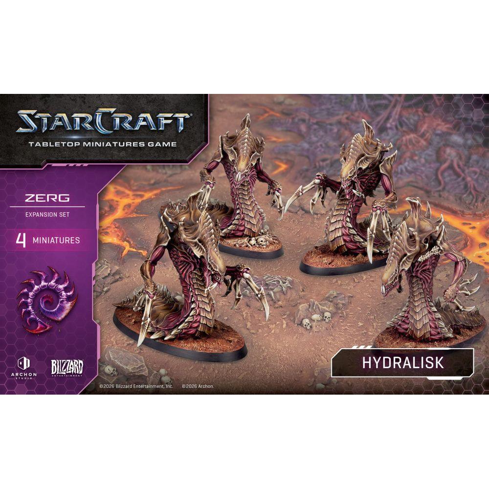 [PRE-ORDER] StarCraft Miniatures Game – Zerg Hydralisk Expansion Set