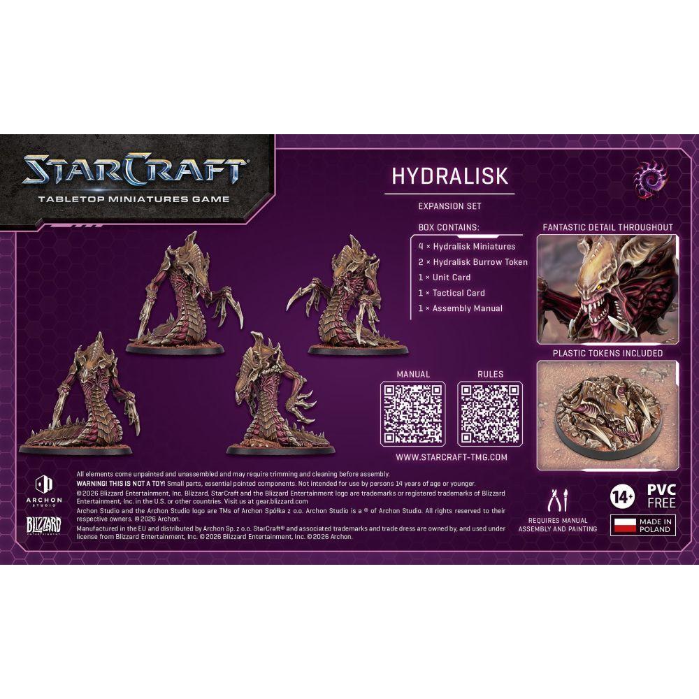 [PRE-ORDER] StarCraft Miniatures Game – Zerg Hydralisk Expansion Set
