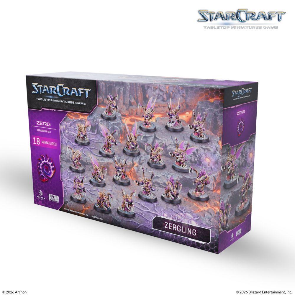 [PRE-ORDER] StarCraft Miniatures Game – Zerg Zergling Expansion Set