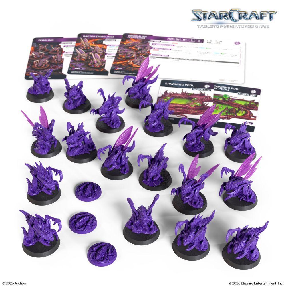 StarCraft Miniatures Game – Zerg Zergling Expansion Set