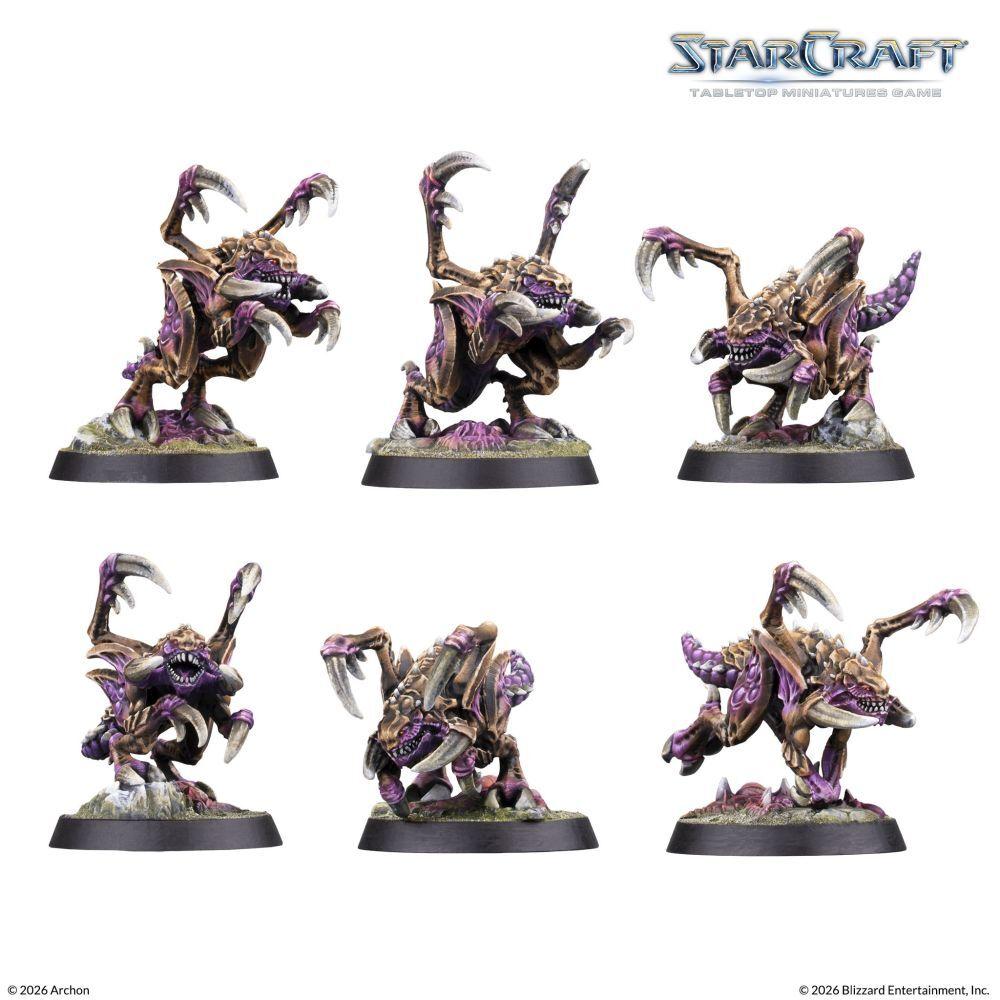 [PRE-ORDER] StarCraft Miniatures Game – Zerg Zergling Expansion Set