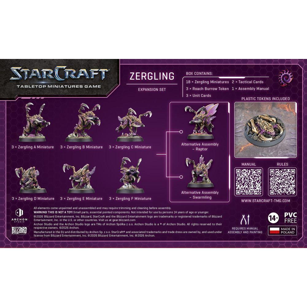 StarCraft Miniatures Game – Zerg Zergling Expansion Set