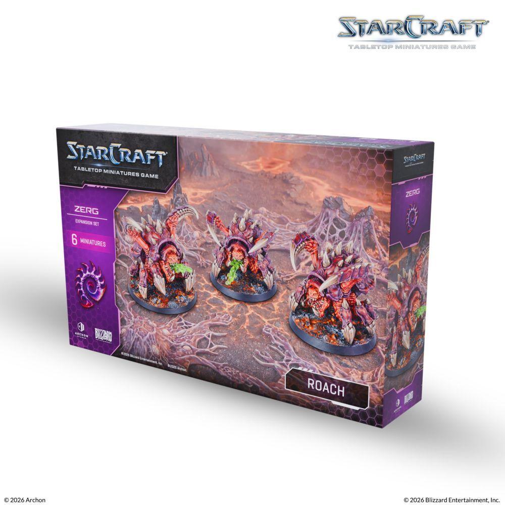 [PRE-ORDER] StarCraft Miniatures Game – Zerg Roach Expansion Set