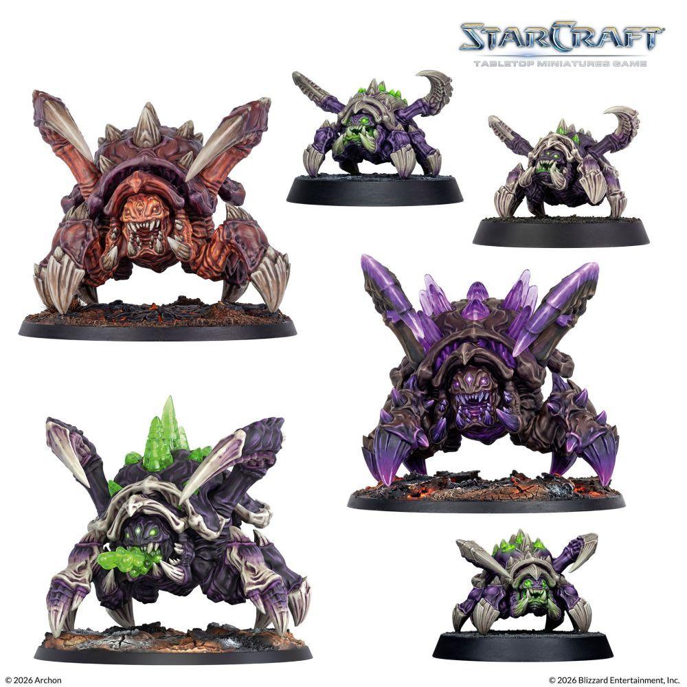 StarCraft Miniatures Game – Zerg Roach Expansion Set